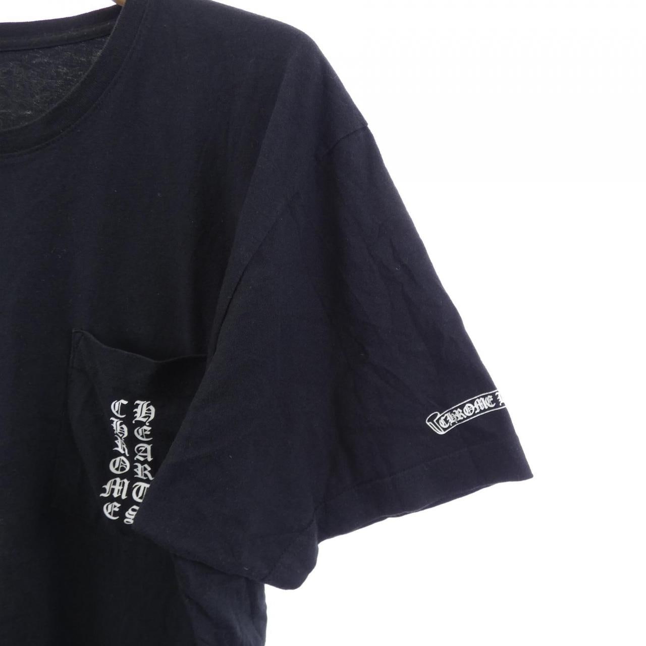 クロムハーツ CHROME HEARTS 大阪限定 VERTICAL LOGO　SCROLL LABEL 2212-304-0597 Tシャツ