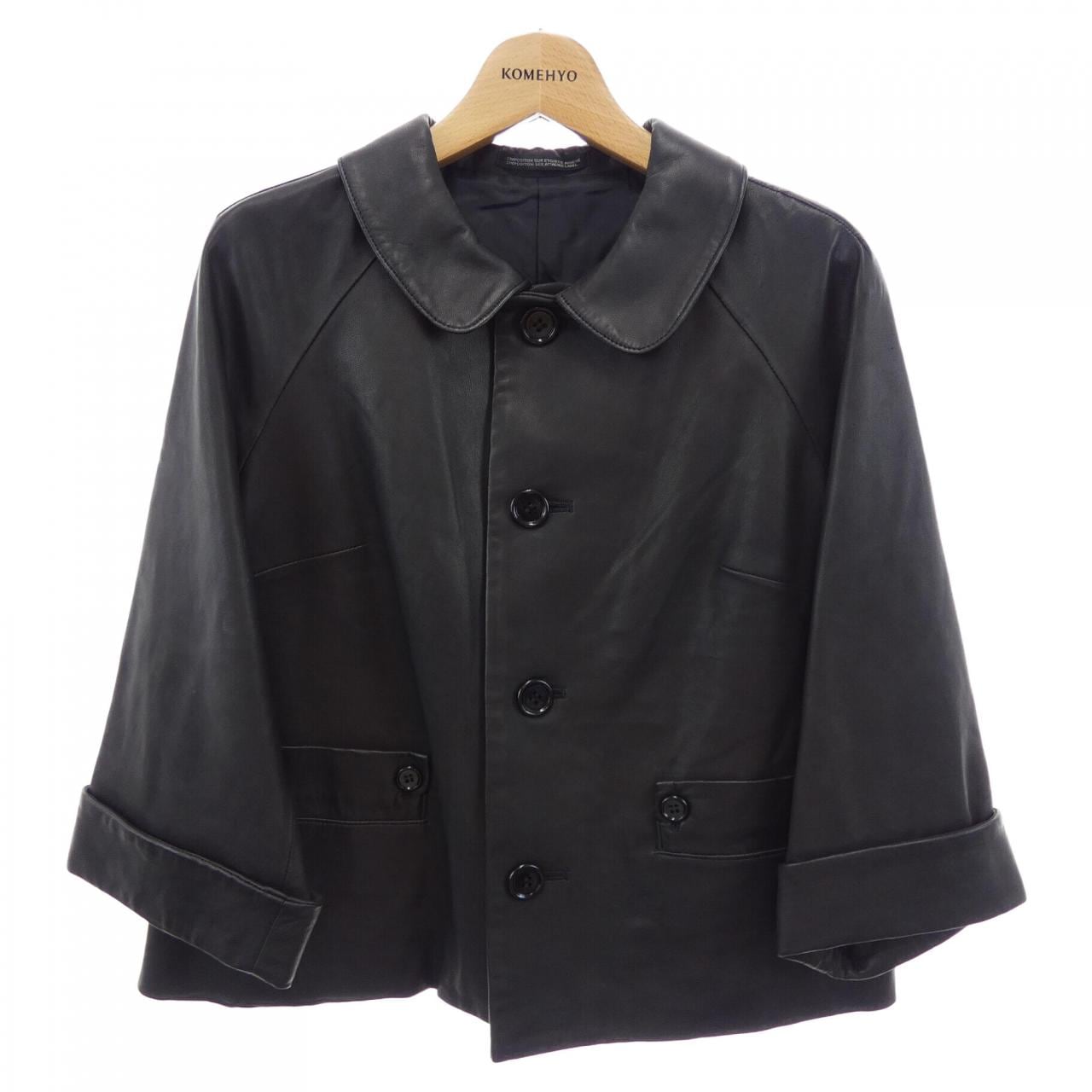 ヨウジヤマモトプリュスノアール YOHJI YAMAMOTO+NOIR NR-J36-700 レザージャケット