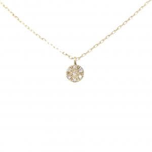 アガット ダイヤモンド ネックレス 0.03CT