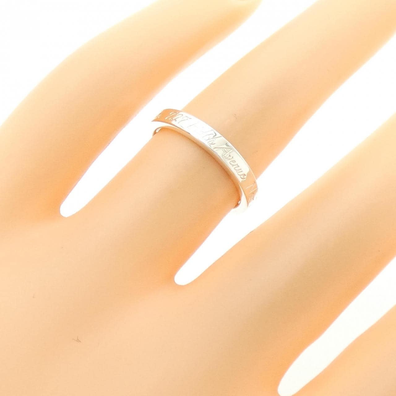 ティファニー ノーツ ナロー リング