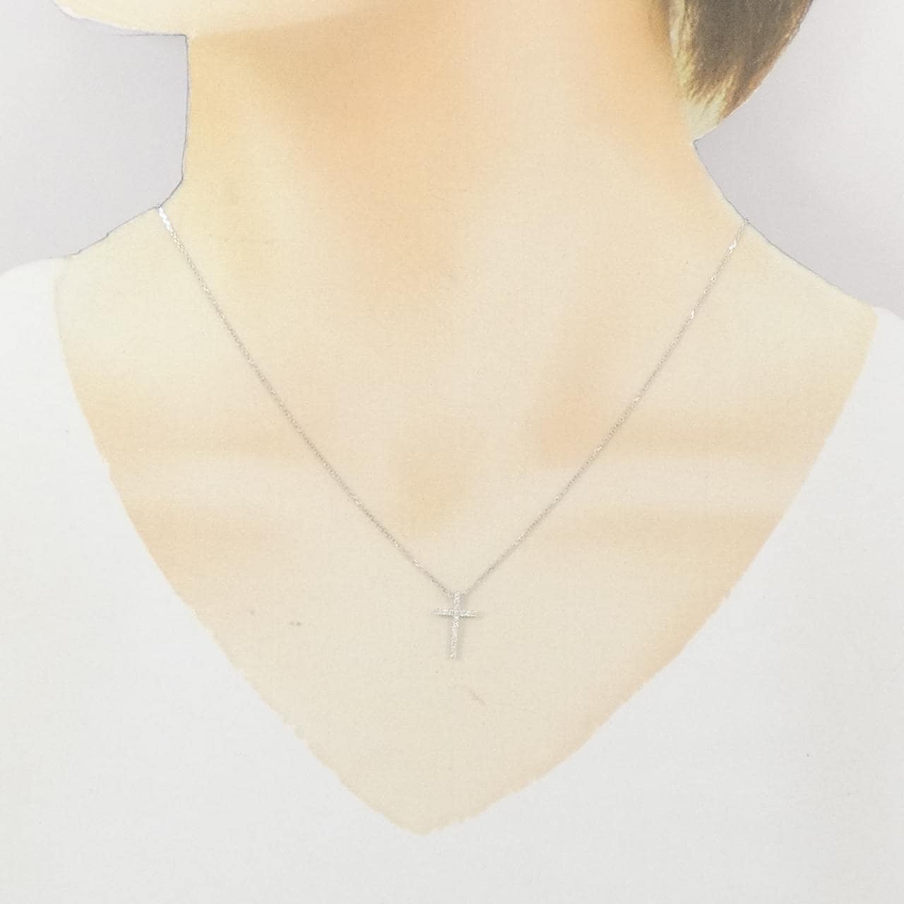 スタージュエリー ダイヤモンド ネックレス 0.05CT