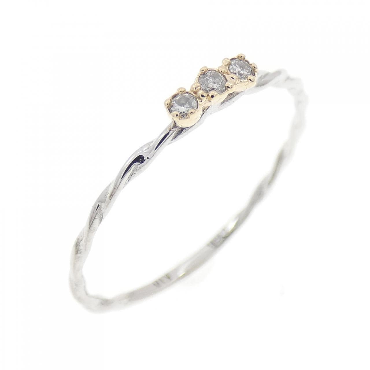 K10WG/K10YG ダイヤモンド リング