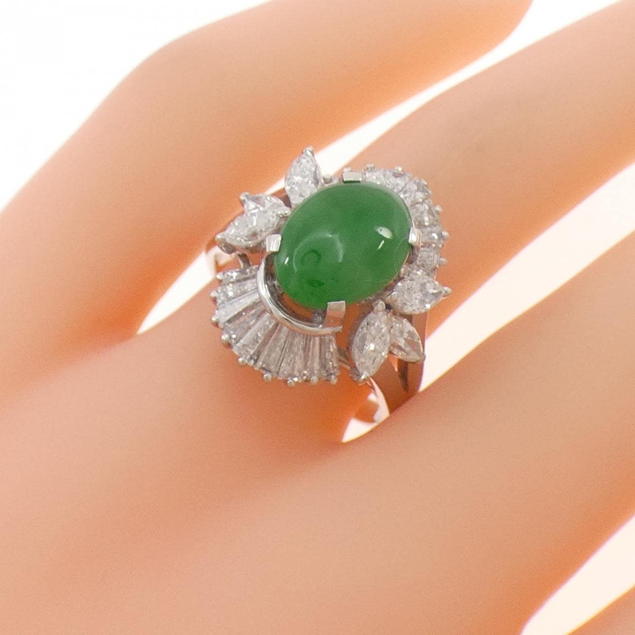 PT900 ヒスイ リング