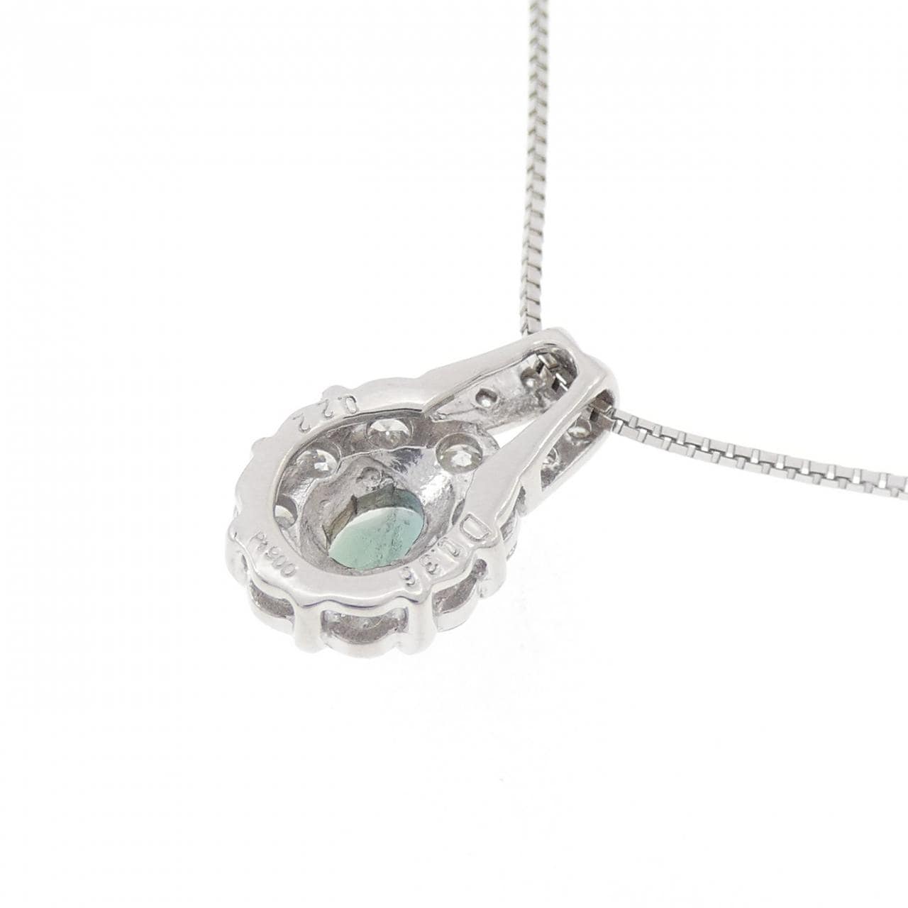 PT900/PT850 Alexandrite Necklace 0.22CT