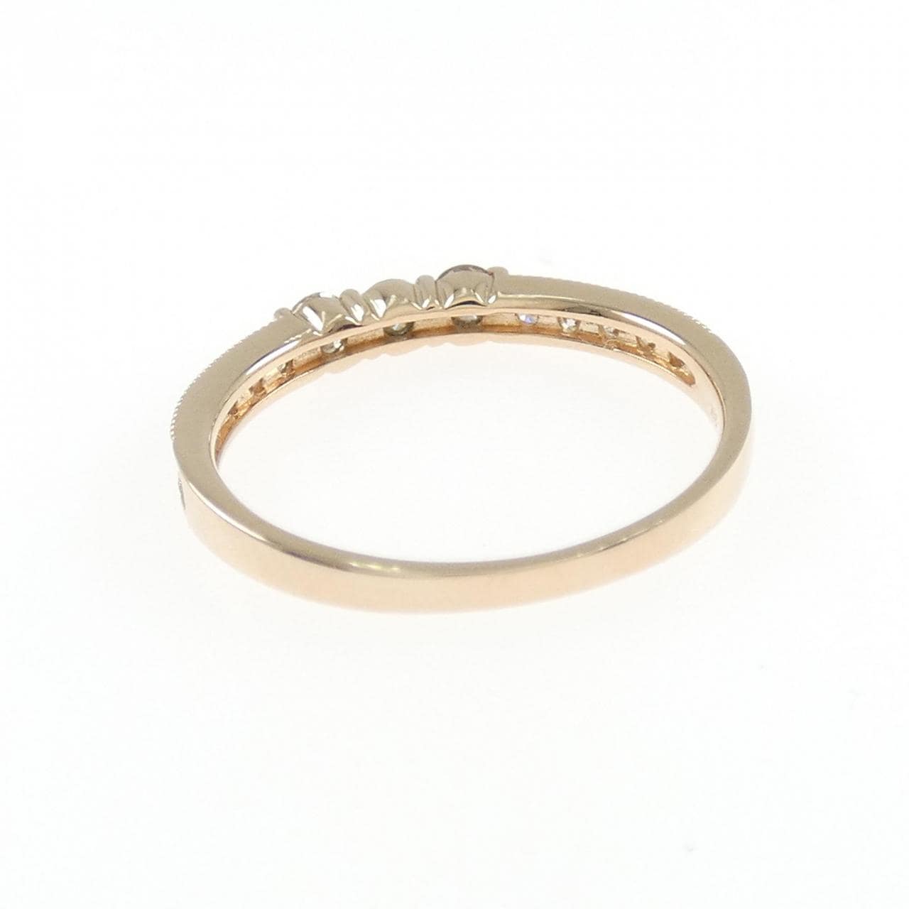 K18PG ダイヤモンド リング 0.34CT