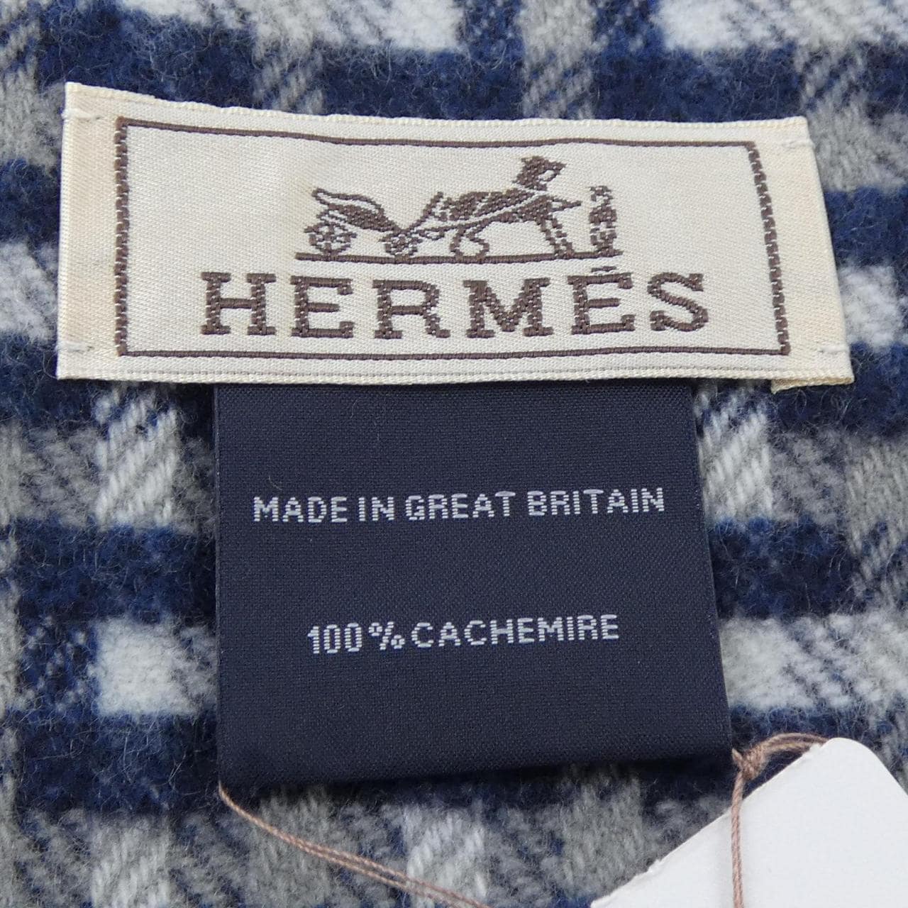 エルメス HERMES Hエコセ H394083T MUFFLER
