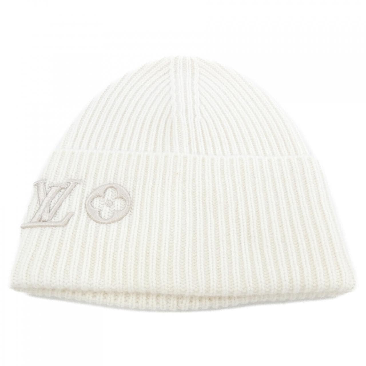 ルイヴィトン LOUIS VUITTON ビーニーLVヘッドライン M77873 ニットキャップ