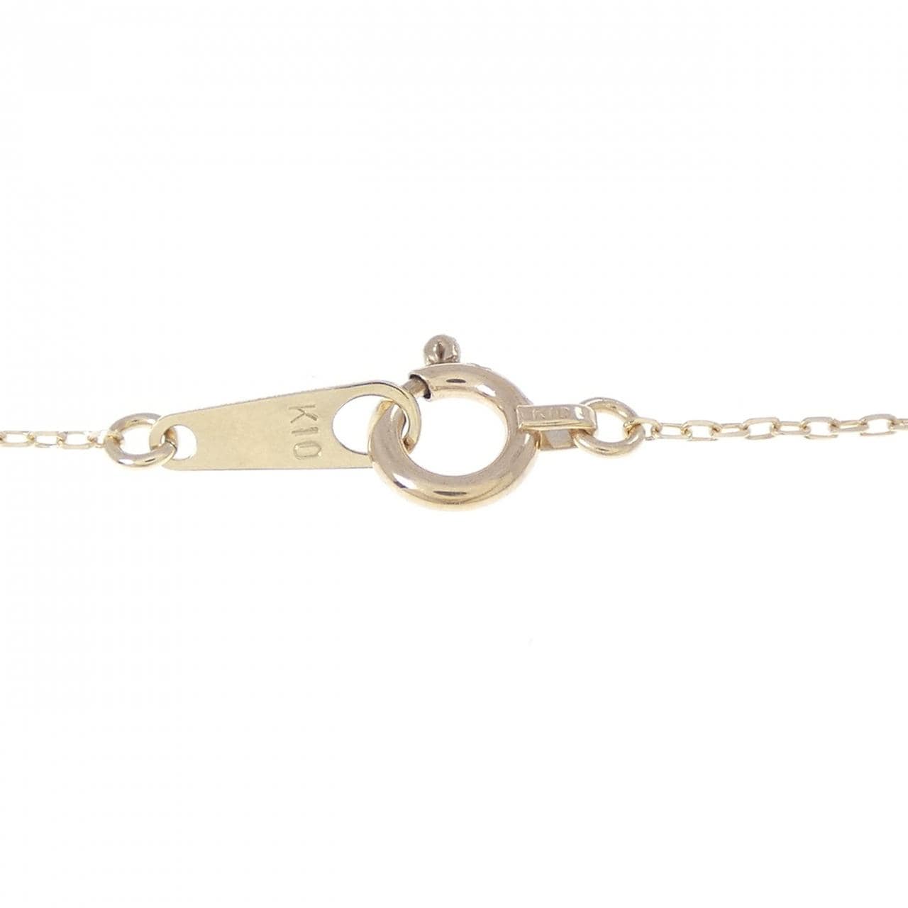 K10YG ダイヤモンド ネックレス 0.04CT