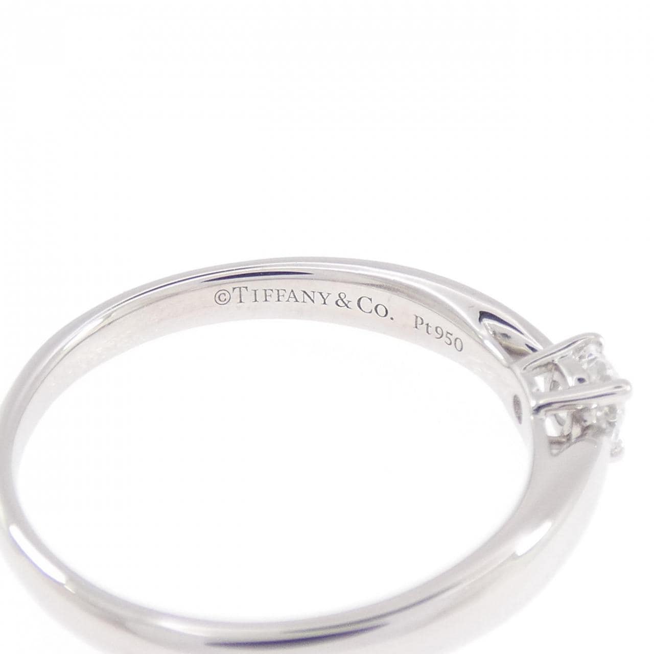 ティファニー ハーモニー リング 0.20CT D VS1 3EXT