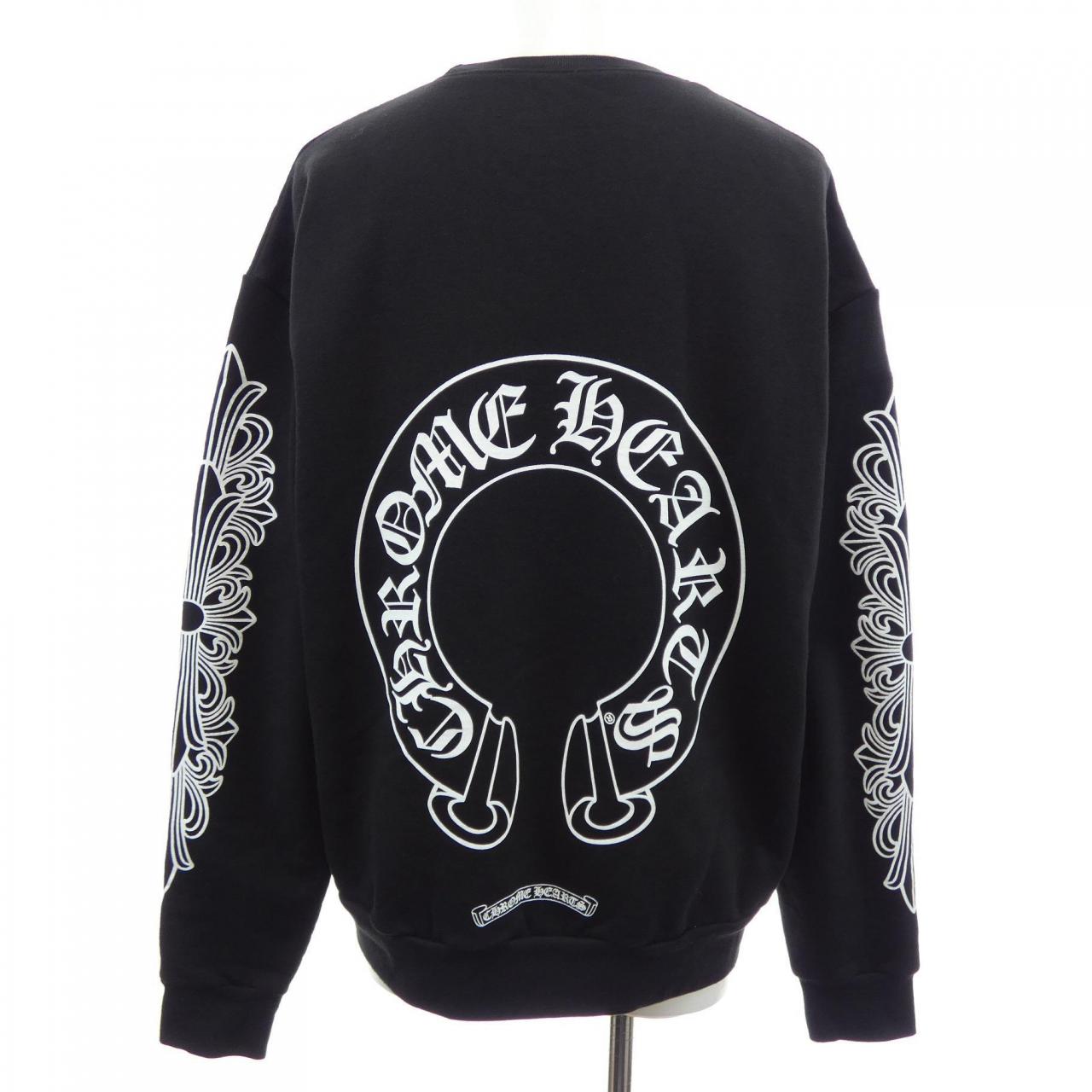 クロムハーツ CHROME HEARTS ホースシュー HORSE SHOE フローラルクロス 408196533******695 スウェット