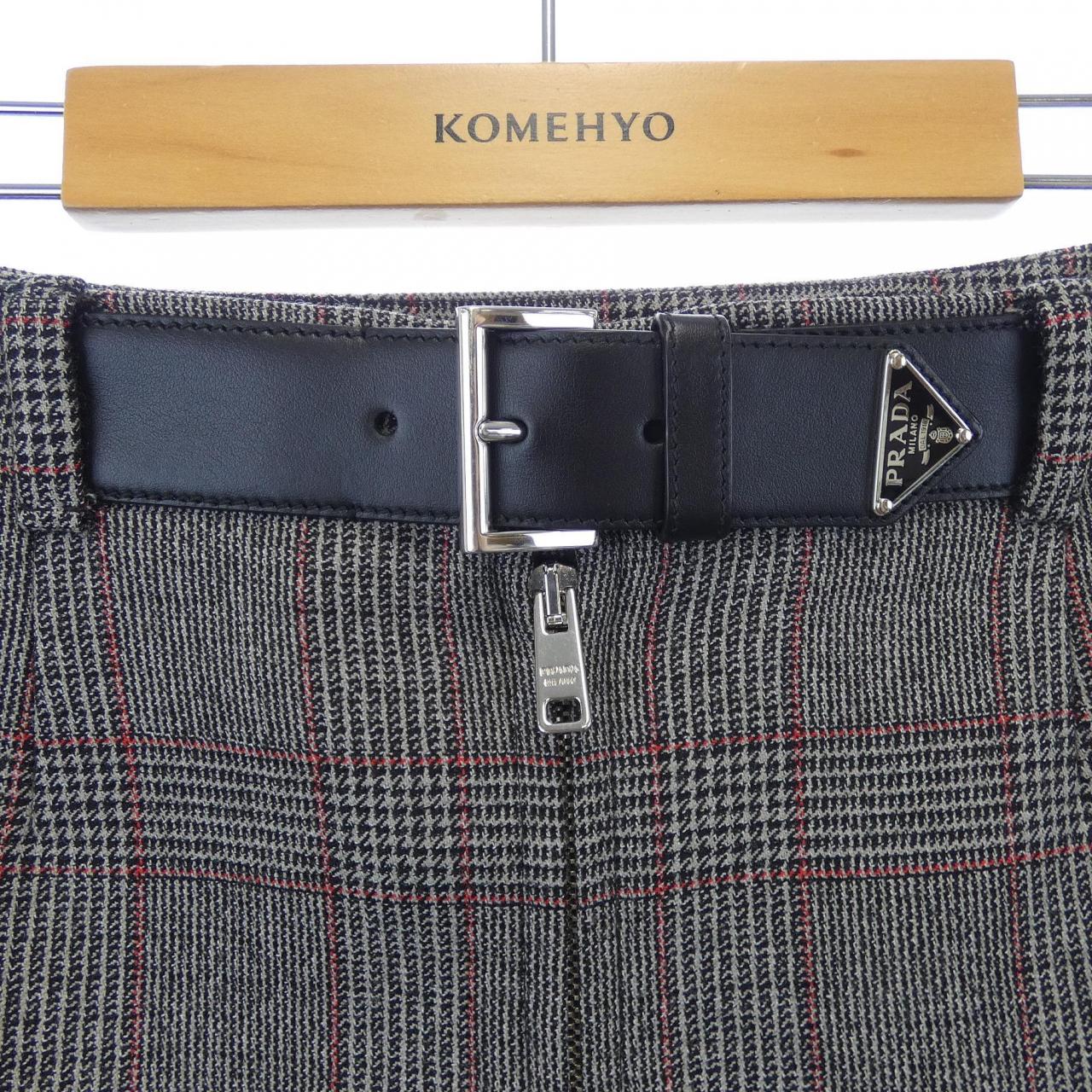 プラダ PRADA トライアングルロゴ P189VE S231 LJH スカート