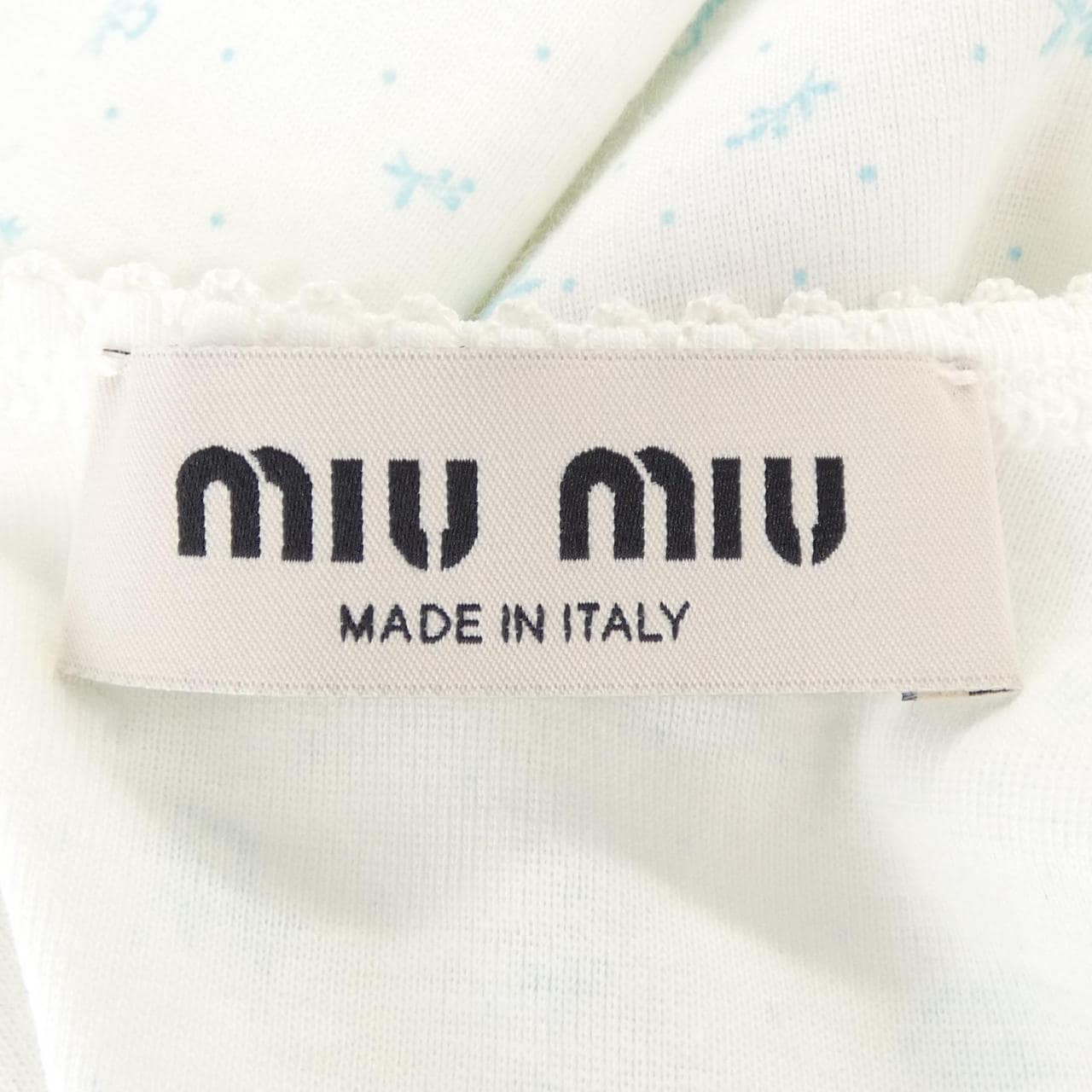 ミュウミュウ MIU MIU MJT727 SOOO 18ZU タンクトップ