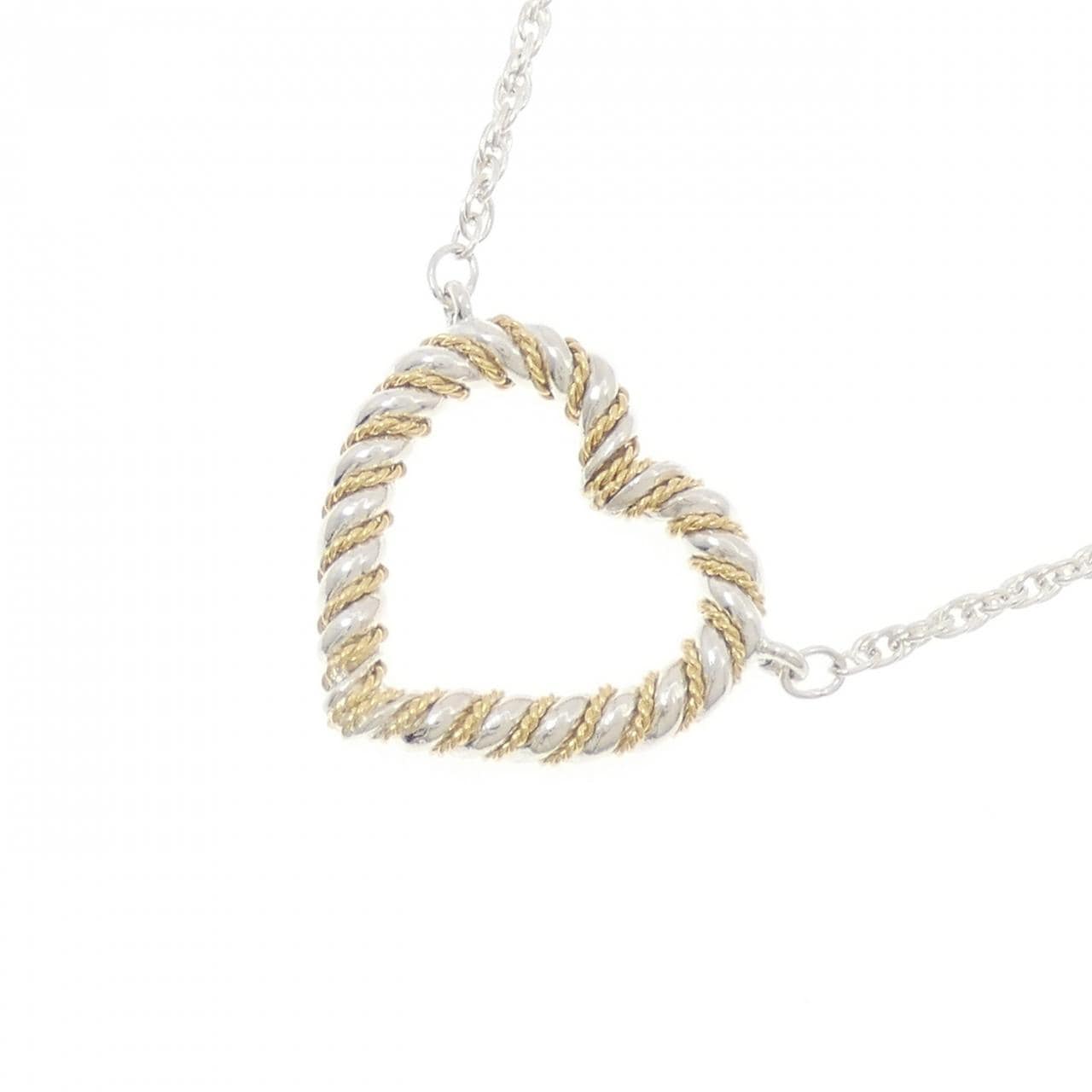 ティファニー 925/750YG ネックレス