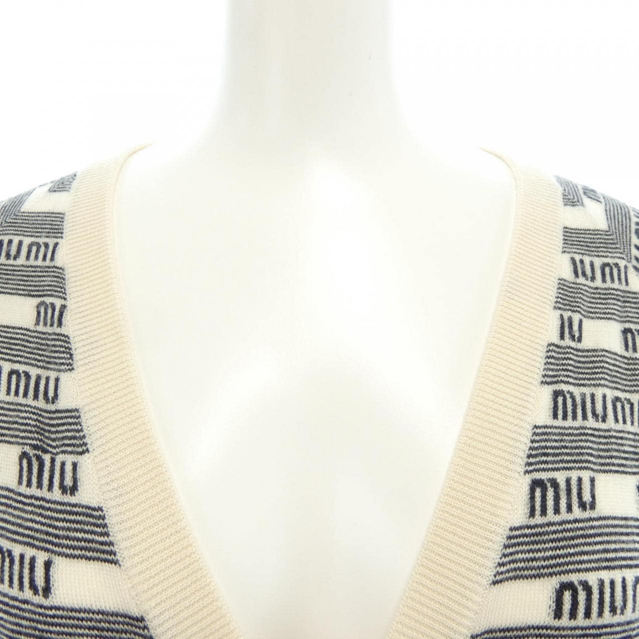 ミュウミュウ MIU MIU MMF720 S231 12ZI カーディガン