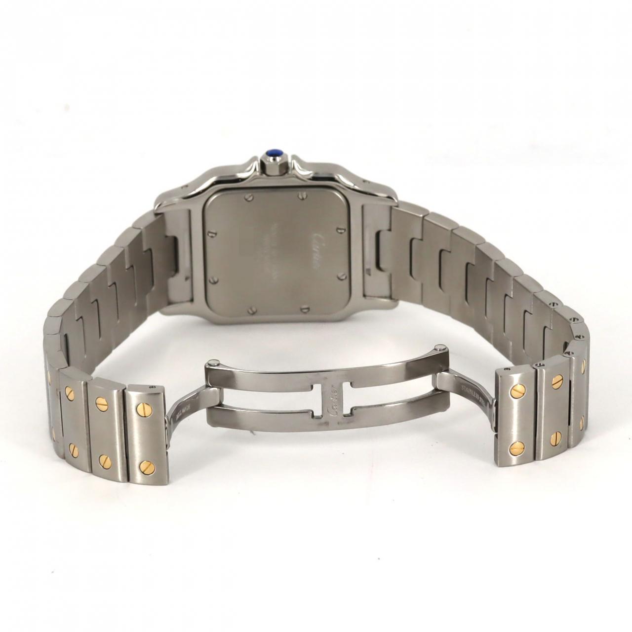 Cartierのケース、サントスガルベLMW20011C4の4コマセット カルティエ サントス ガルべ LM SS×YGコンビ クオーツ W20011C4