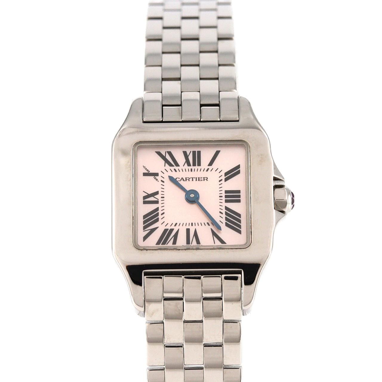カルティエ サントスドゥモワゼルSM W25075Z5 SS クォーツ