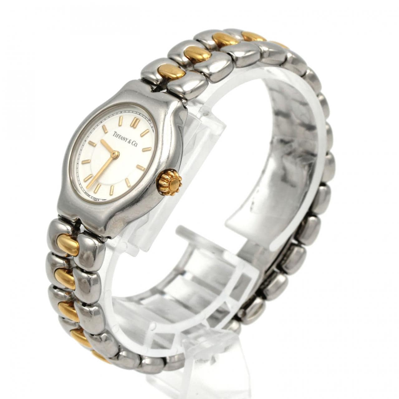 【ノーメンテナンス還元価格】ティファニー テソロ コンビ 85/70 SSxYG クォーツ