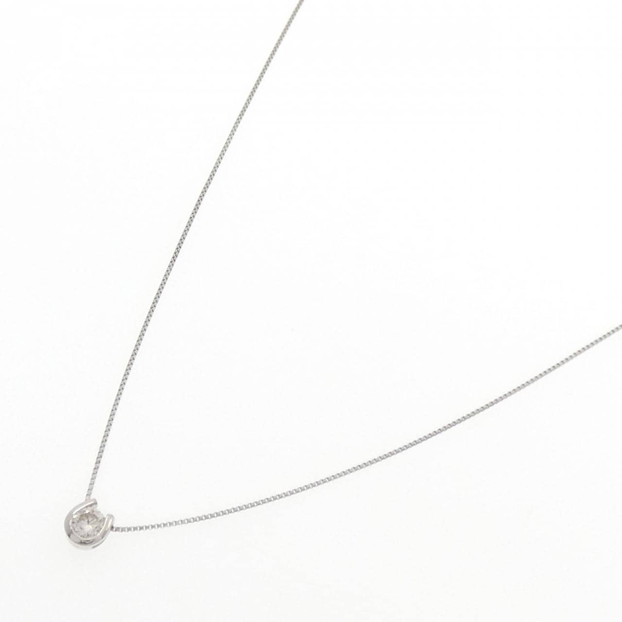 PT900/PT850 ダイヤモンド ネックレス 0.15CT