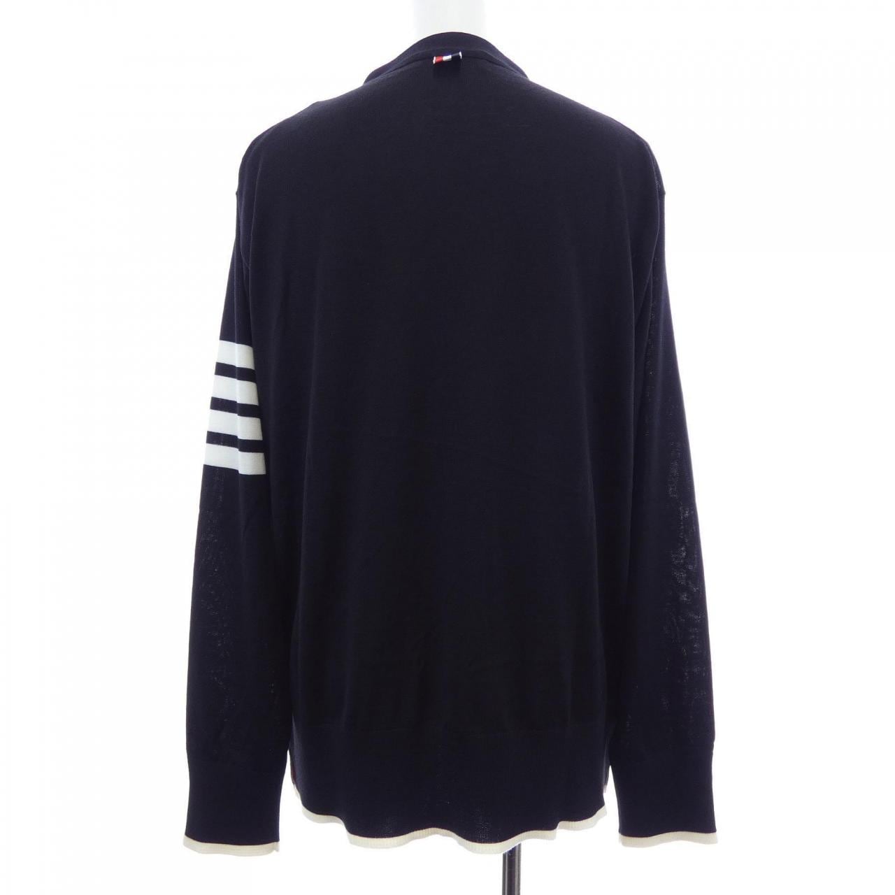 トムブラウン THOM BROWNE ファイレメリノウール 4-BAR リラックスフィットカーディガン MKC002D カーディガン