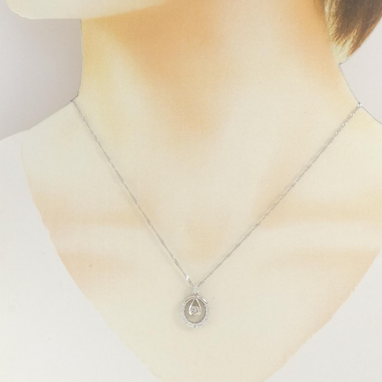 PT900/PT850 ダイヤモンド ネックレス 0.31CT