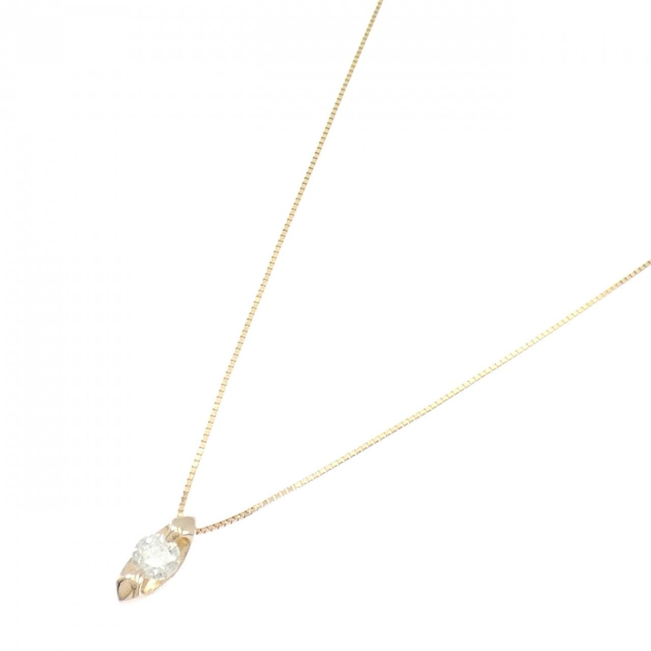K18PG ダイヤモンド ネックレス 0.55CT