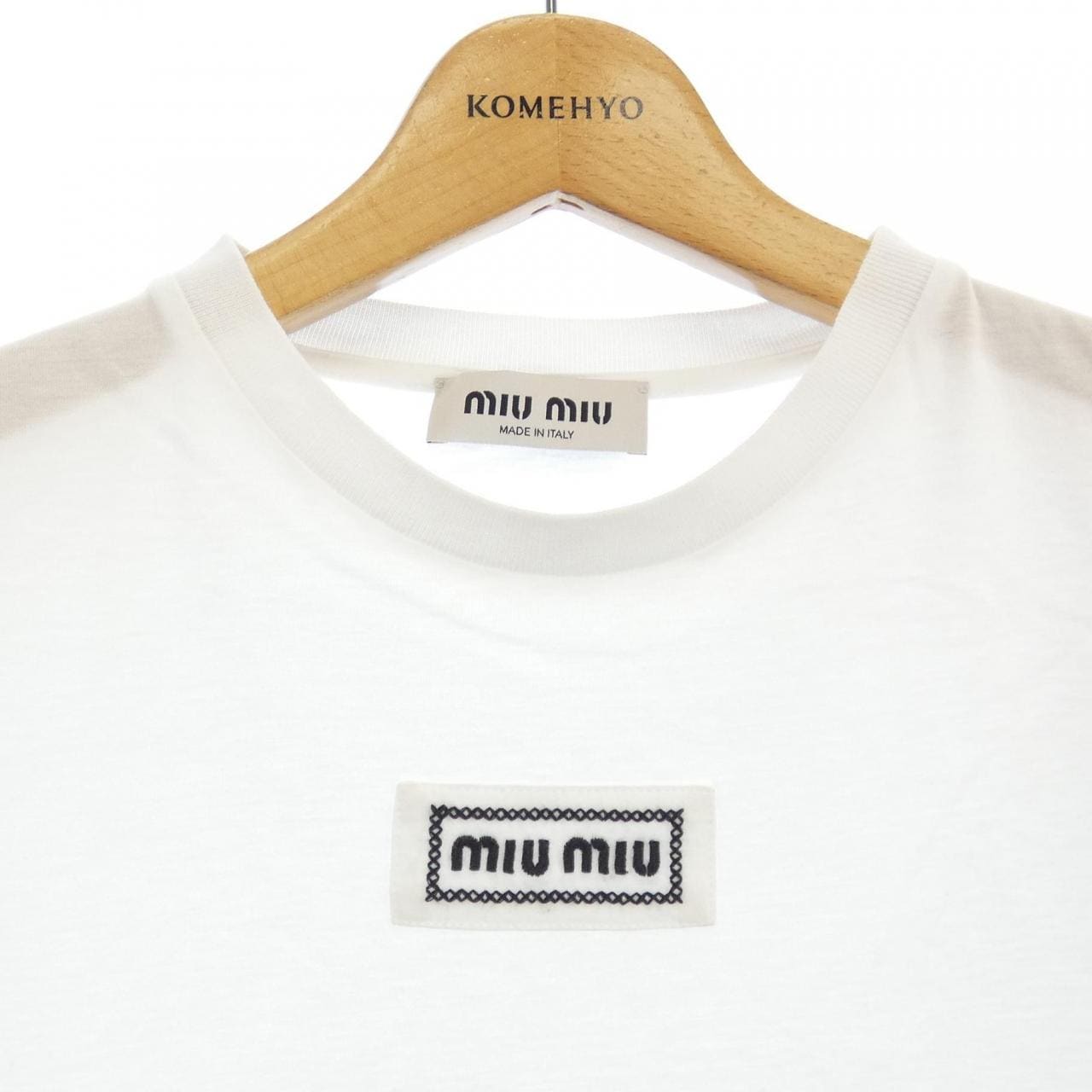 ミュウミュウ MIU MIU MJN483 S232 1YW0 Tシャツ