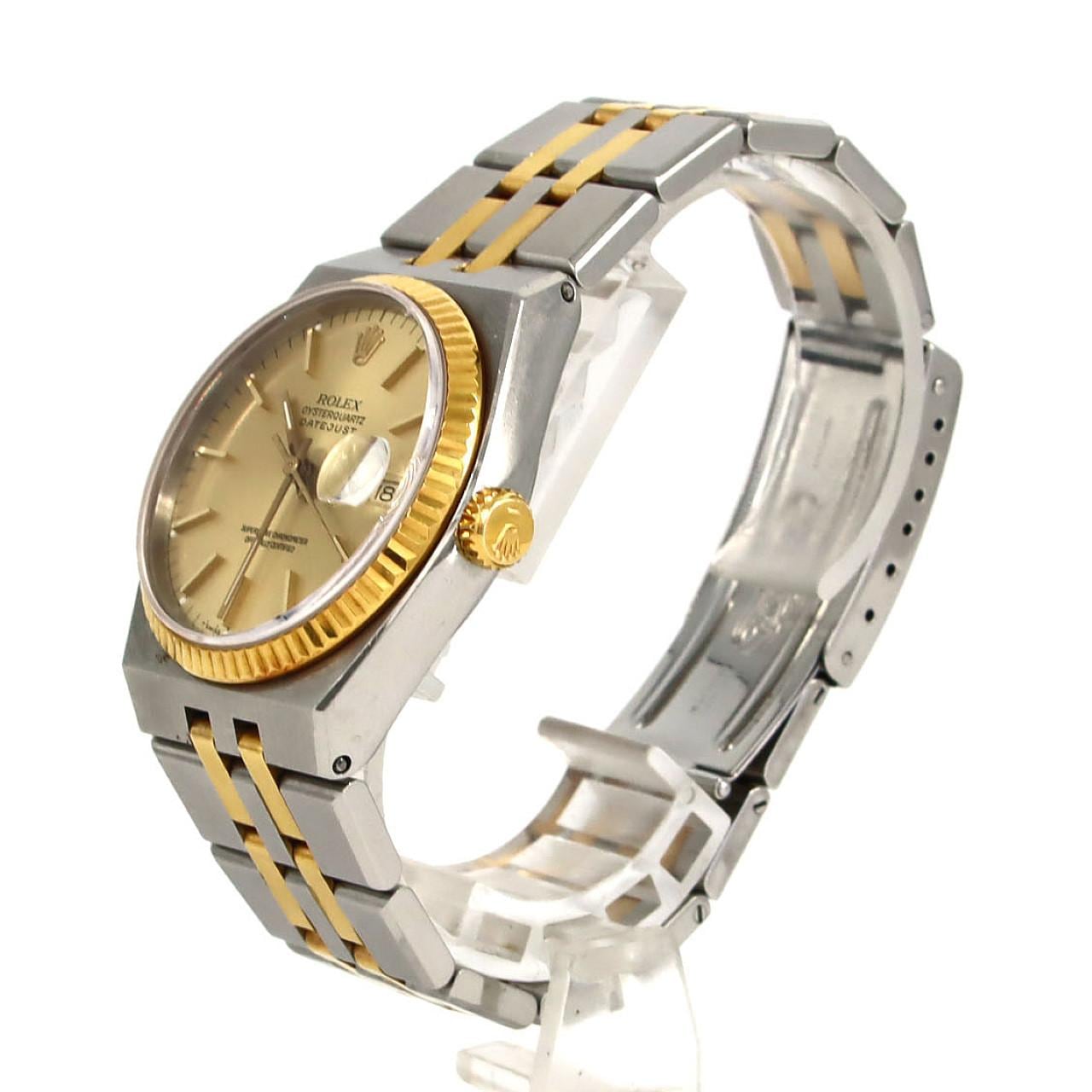 【ノーメンテナンス還元価格】ロレックス オイスタークォーツ 17013 SSxYG クォーツ