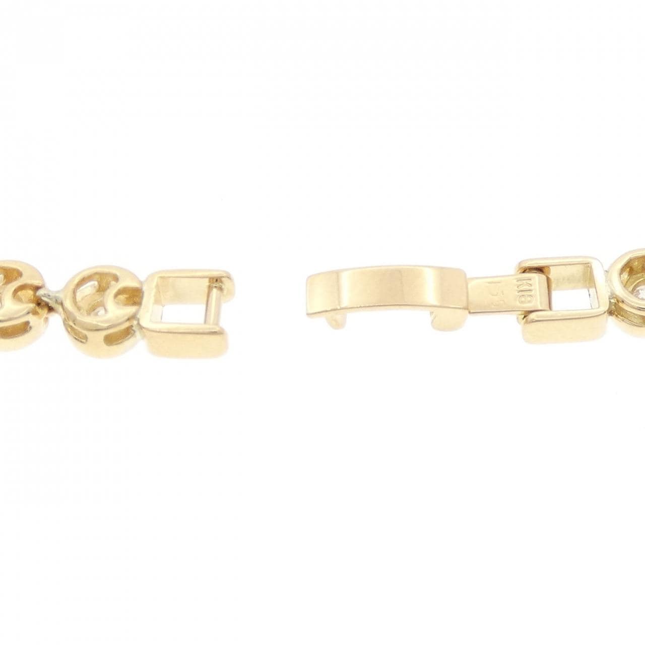 K18YG ダイヤモンド ブレスレット 1.55CT