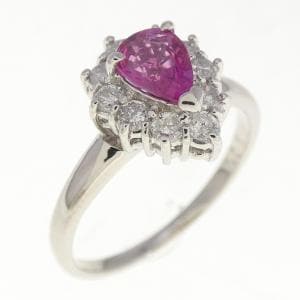 PT ルビー リング 0.57CT