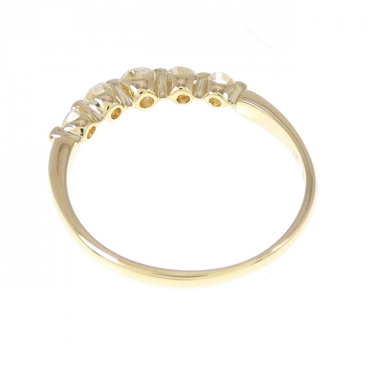 K18YG ダイヤモンド リング 0.32CT