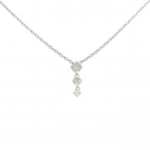 K18WG ダイヤモンド ネックレス 0.20CT