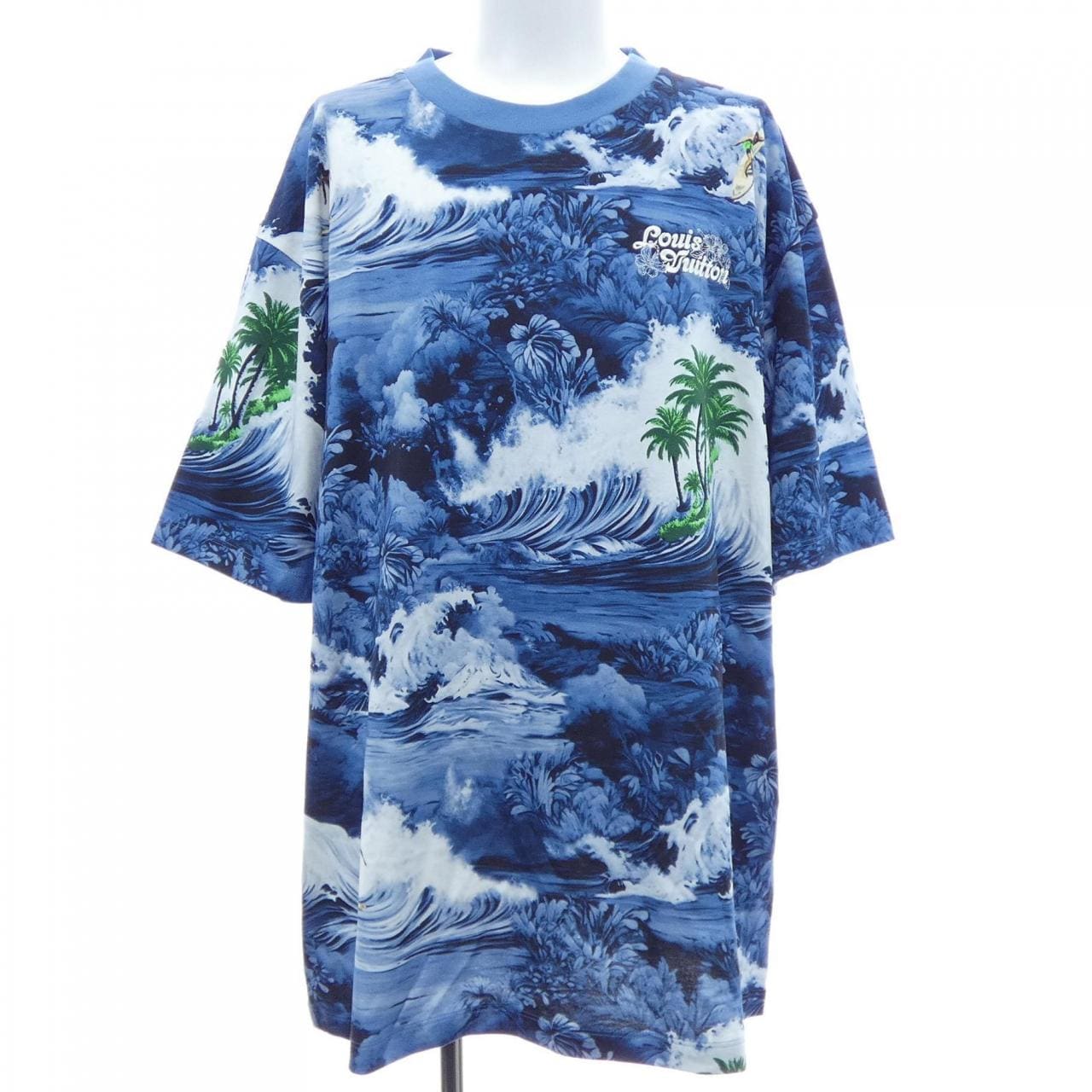 ルイヴィトン LOUIS VUITTON プリントショートスリーブコットンTシャツ HRY20WNPG Tシャツ