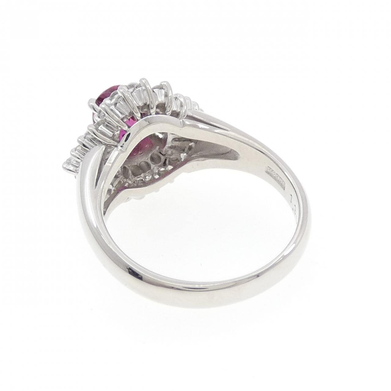PT900 ルビー リング 1.30CT