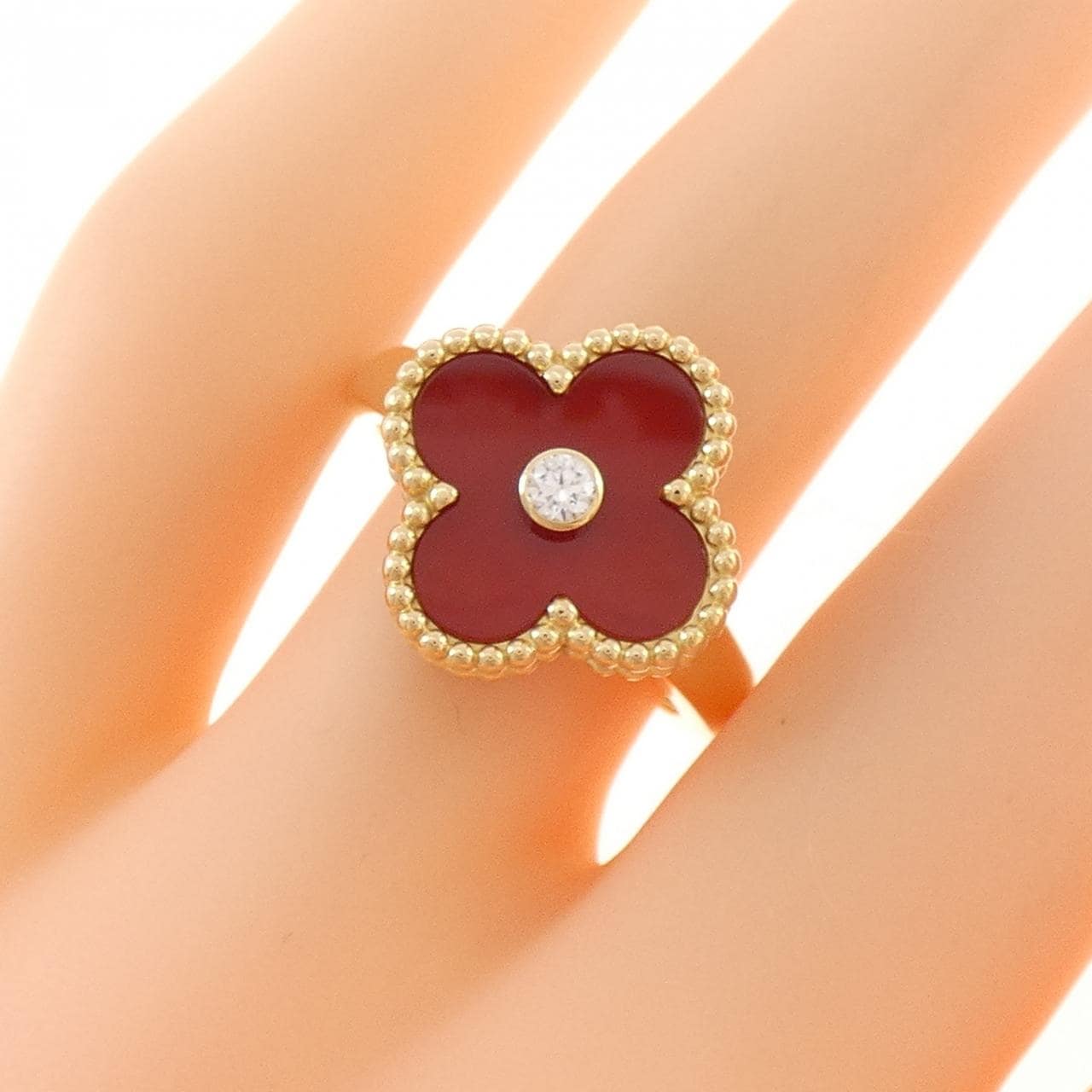 ヴァンクリーフ&アーペル ヴィンテージアルハンブラ リング