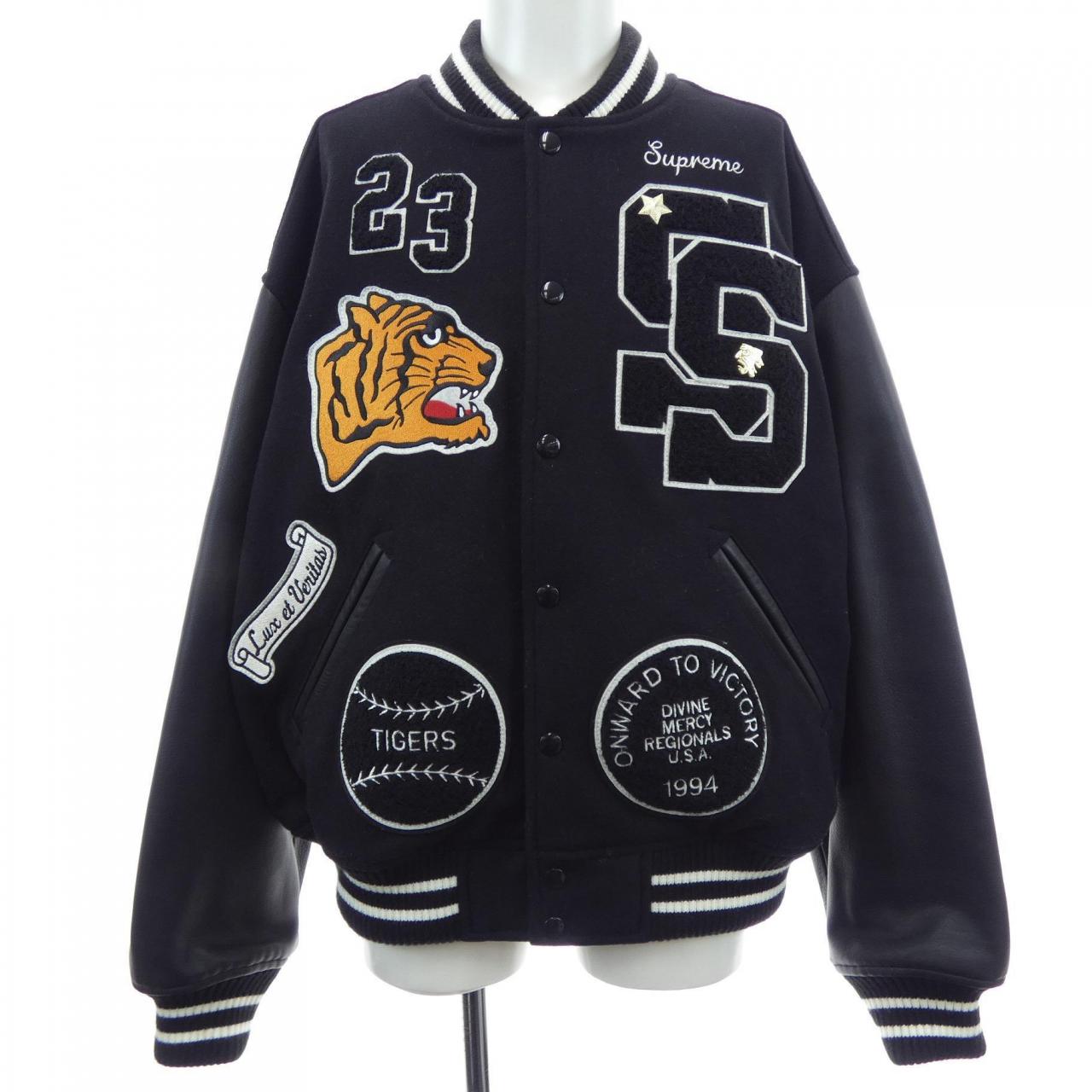 シュプリーム SUPREME Tiger Varsity Jacket スタジャン