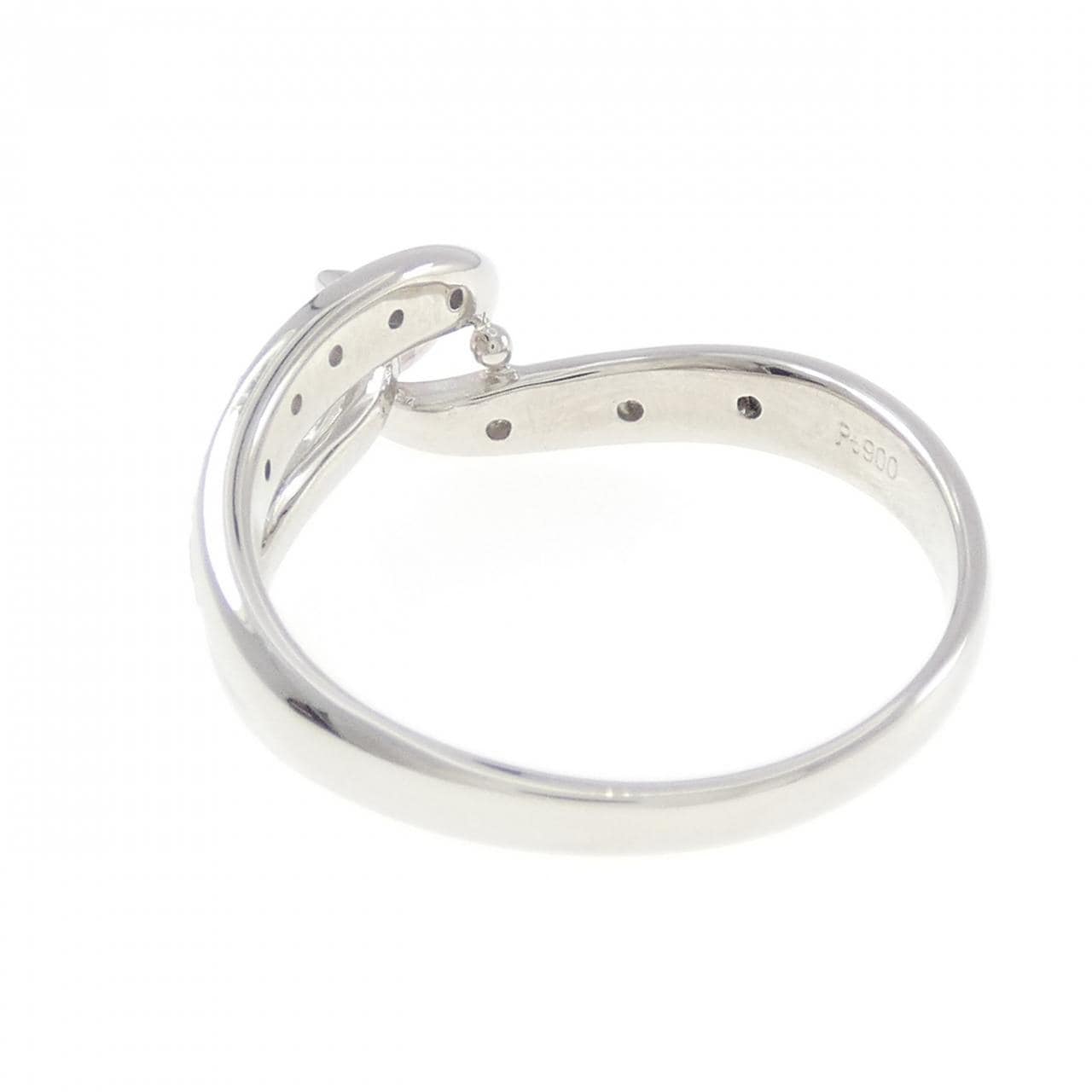 PT900 サファイヤ リング 0.360CT