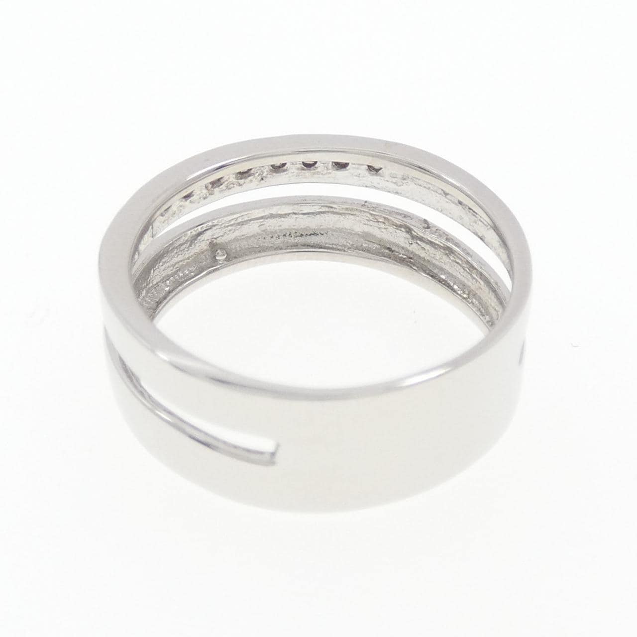 K18WG ダイヤモンド リング 0.10CT