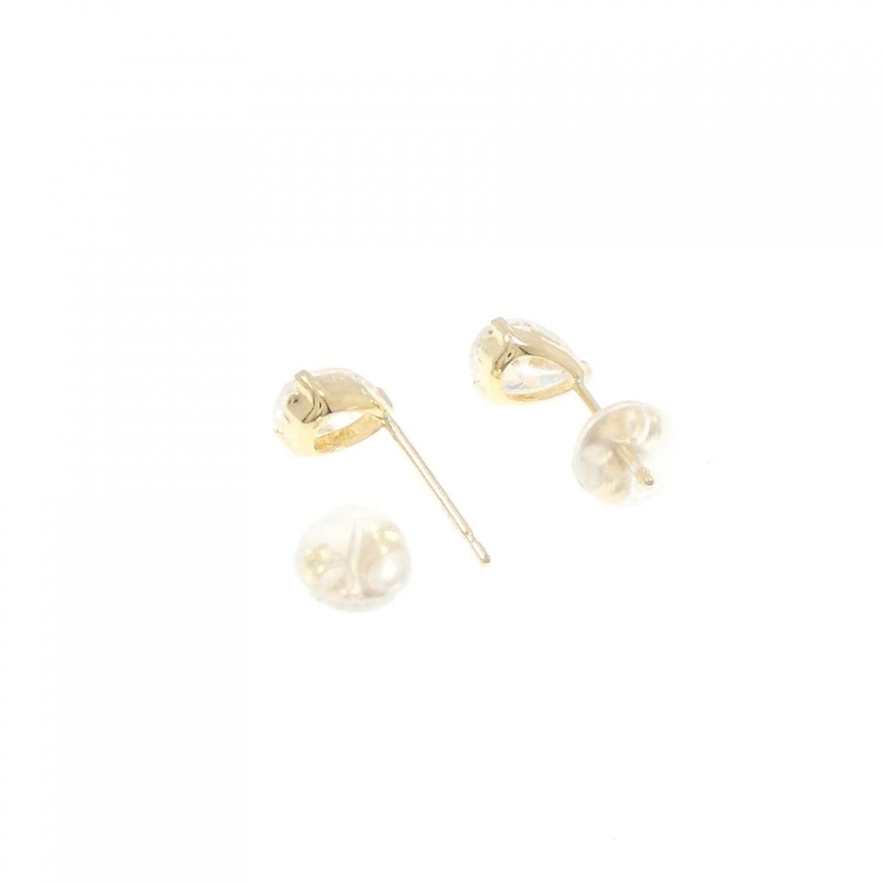 K18YG キュービック ピアス