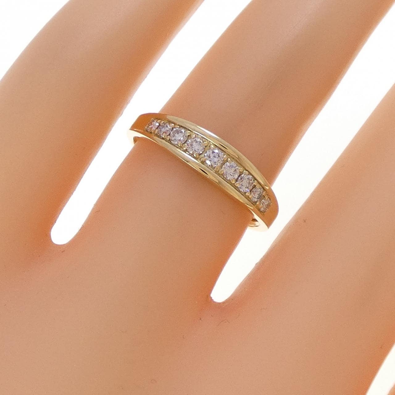 K18YG ダイヤモンド リング 0.20CT