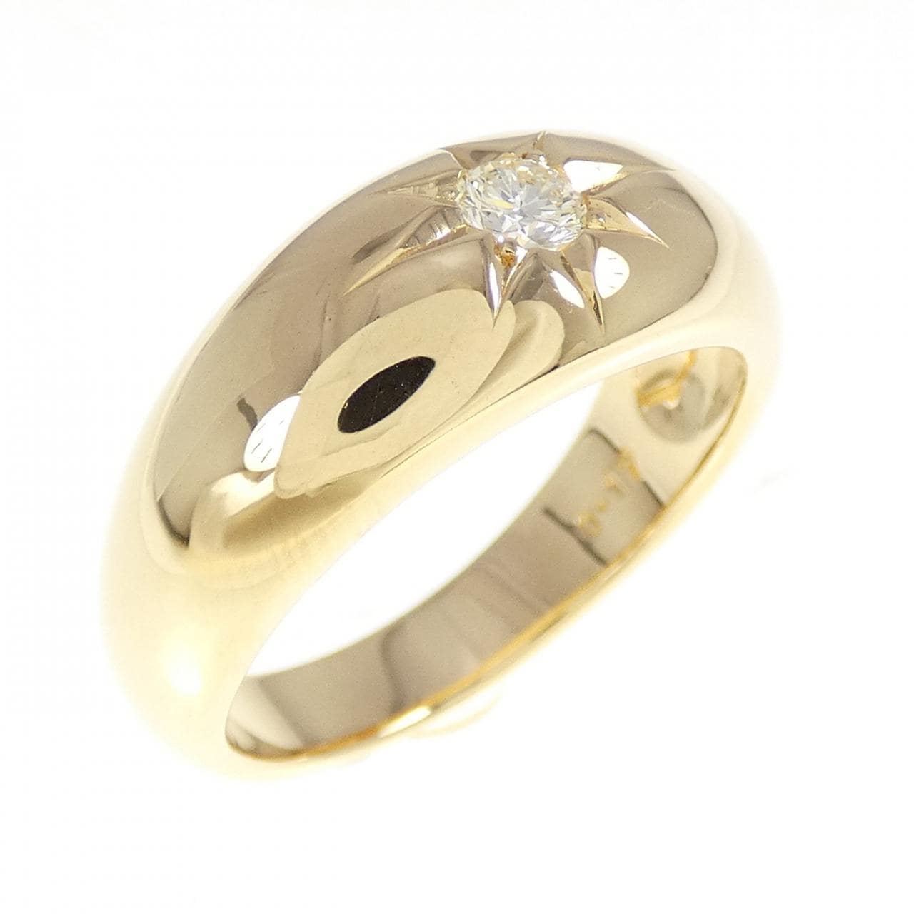 K18YG ダイヤモンド リング 0.17CT
