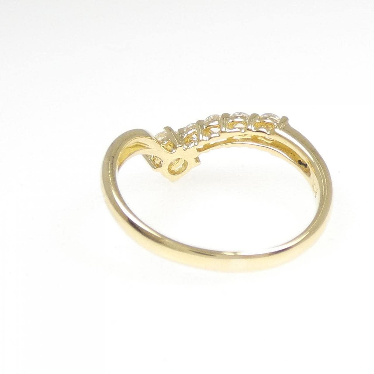 K18YG ダイヤモンド リング 0.52CT