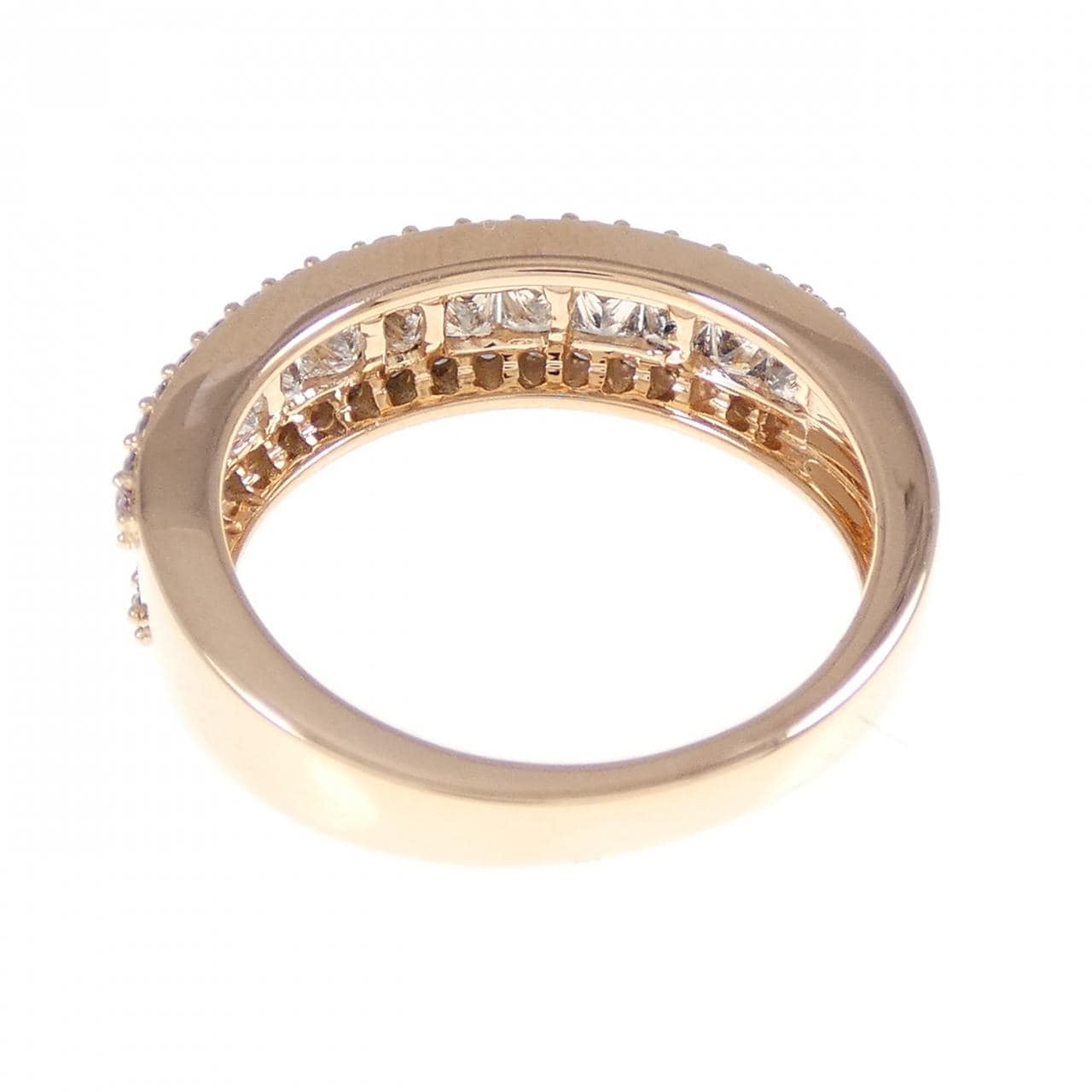 K18PG ダイヤモンド リング 0.90CT