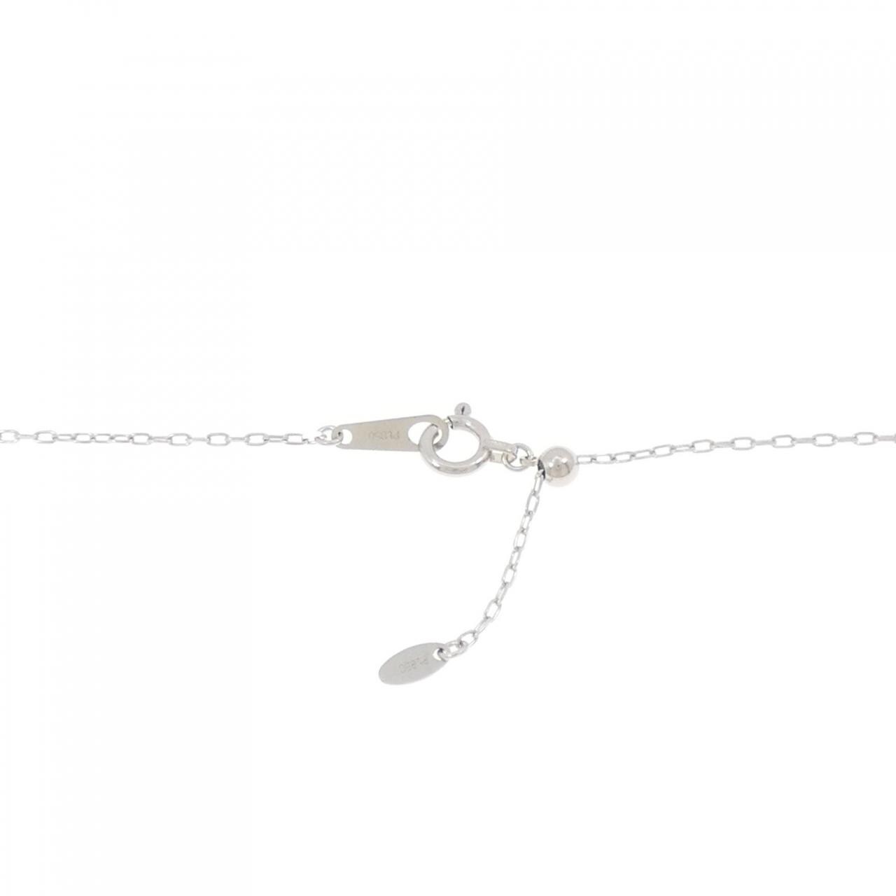 【新品】PT900/PT850 ルビー ネックレス 0.55CT