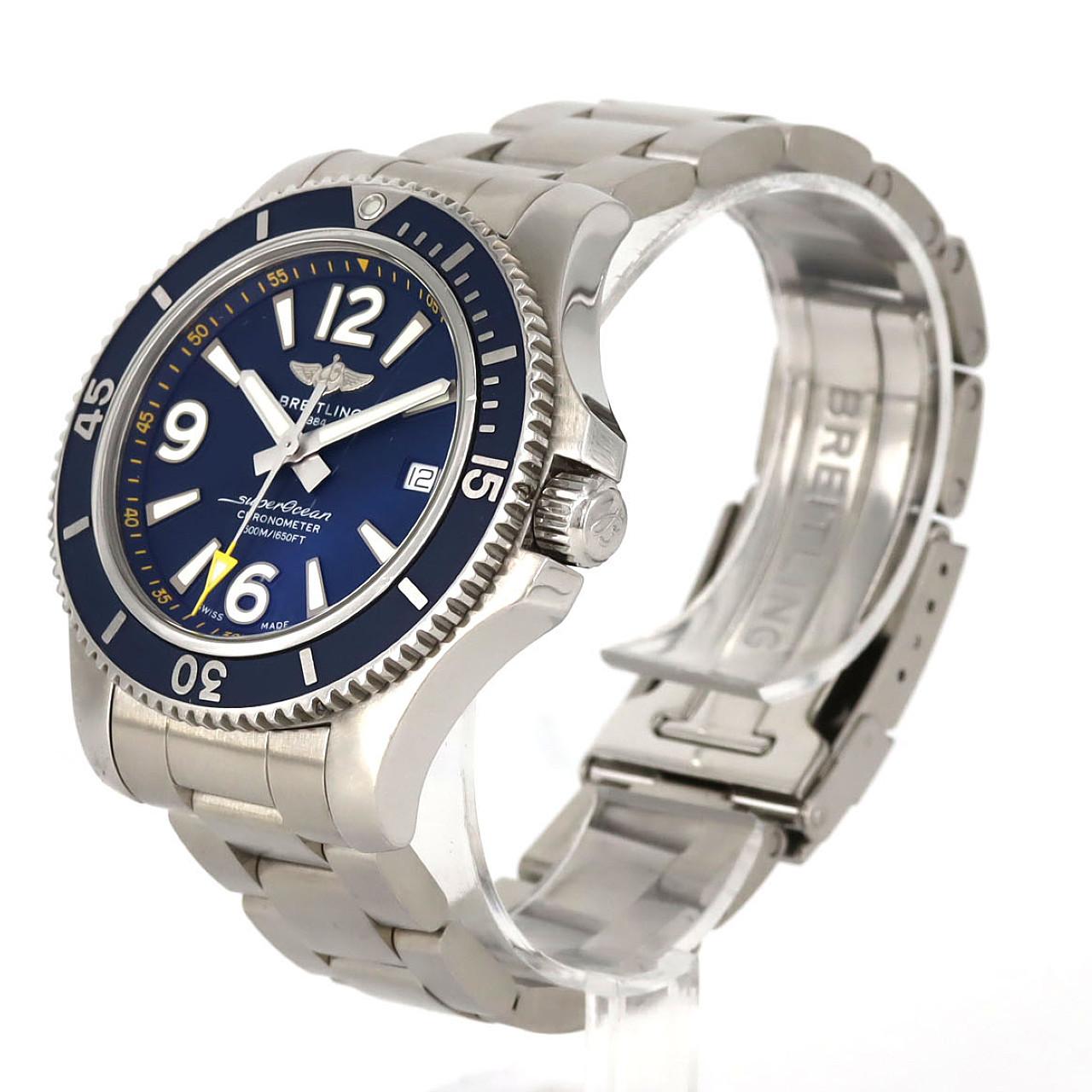 【ノーメンテナンス還元価格】ブライトリング スーパーオーシャンオートマチック42ジャパンリミテッド A17366/A173661A1C1A1 SS 自動巻