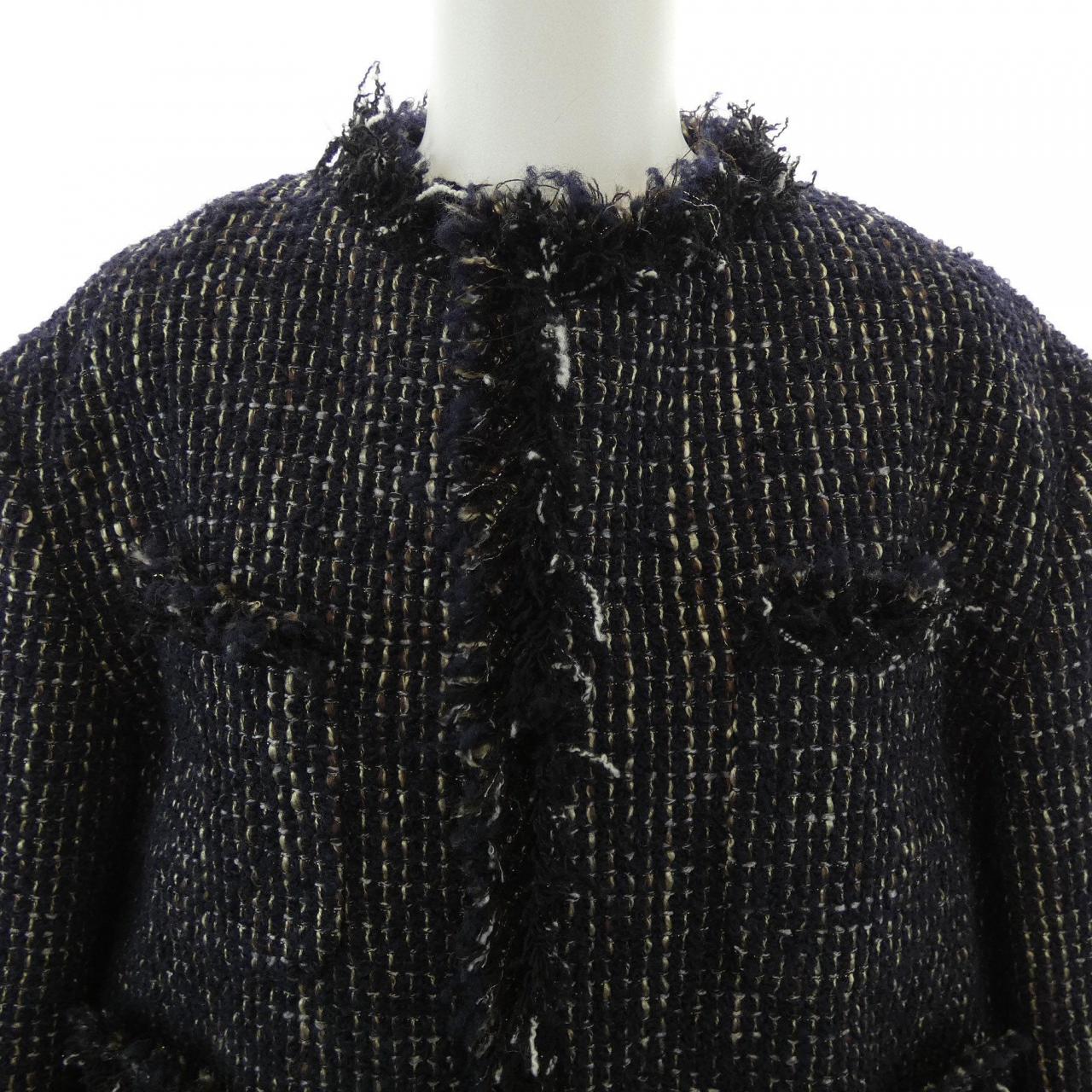 サカイ SACAI TWEED PADDED JACKET 23-06841 ジャケット