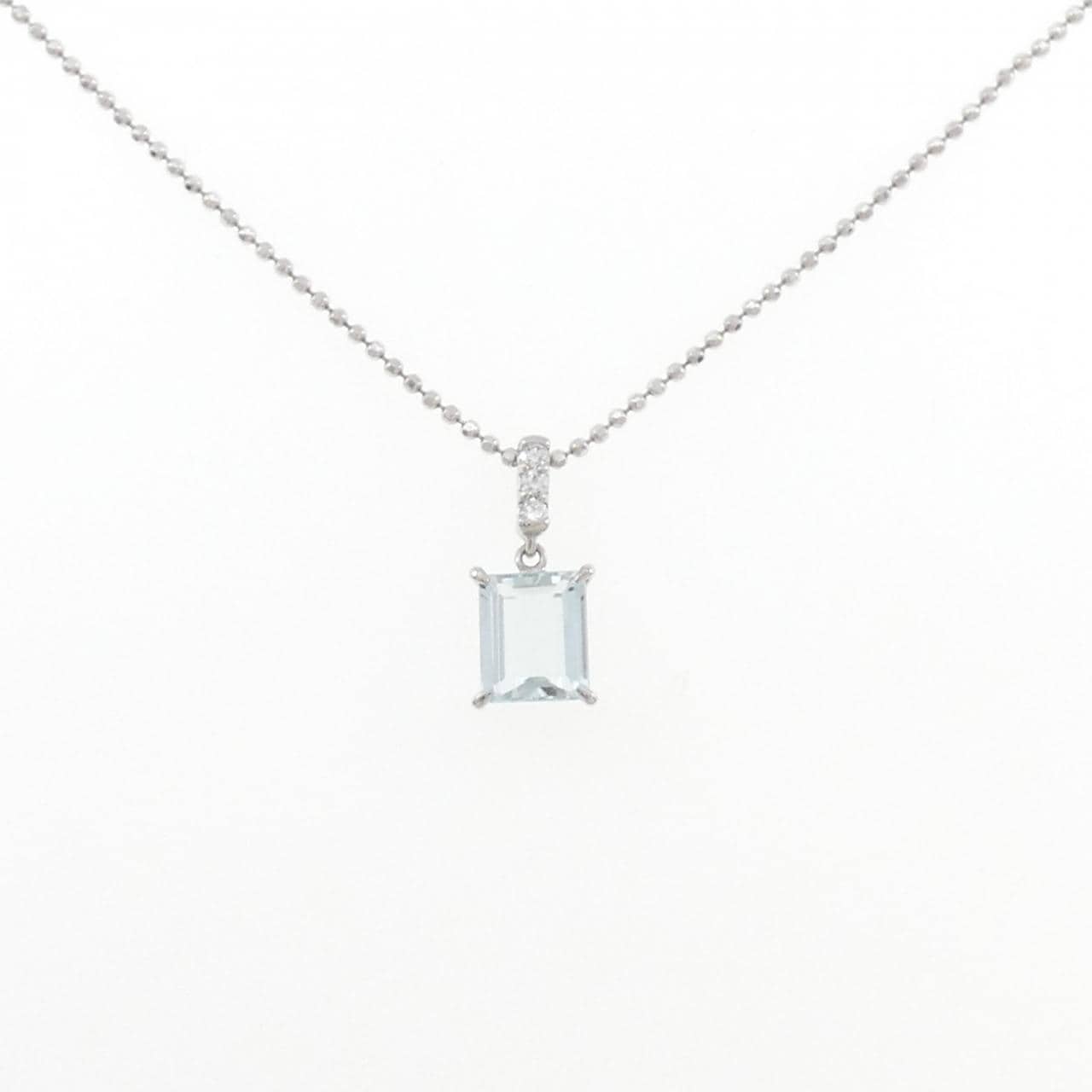 PT900/PT850 アクアマリン ネックレス 1.21CT