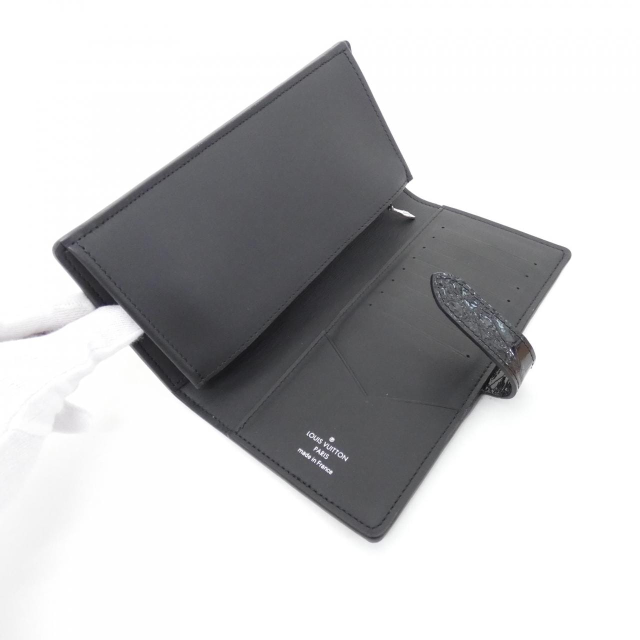 ルイヴィトン エキゾチック レザー LVヴェルティカル ウォレット N85677 財布