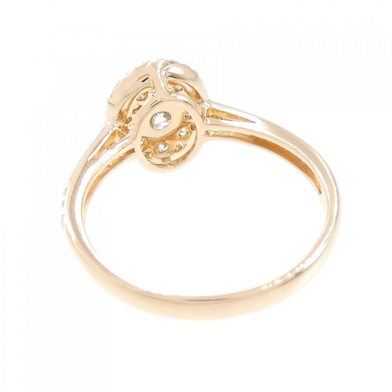 750PG ダイヤモンド リング 0.66CT