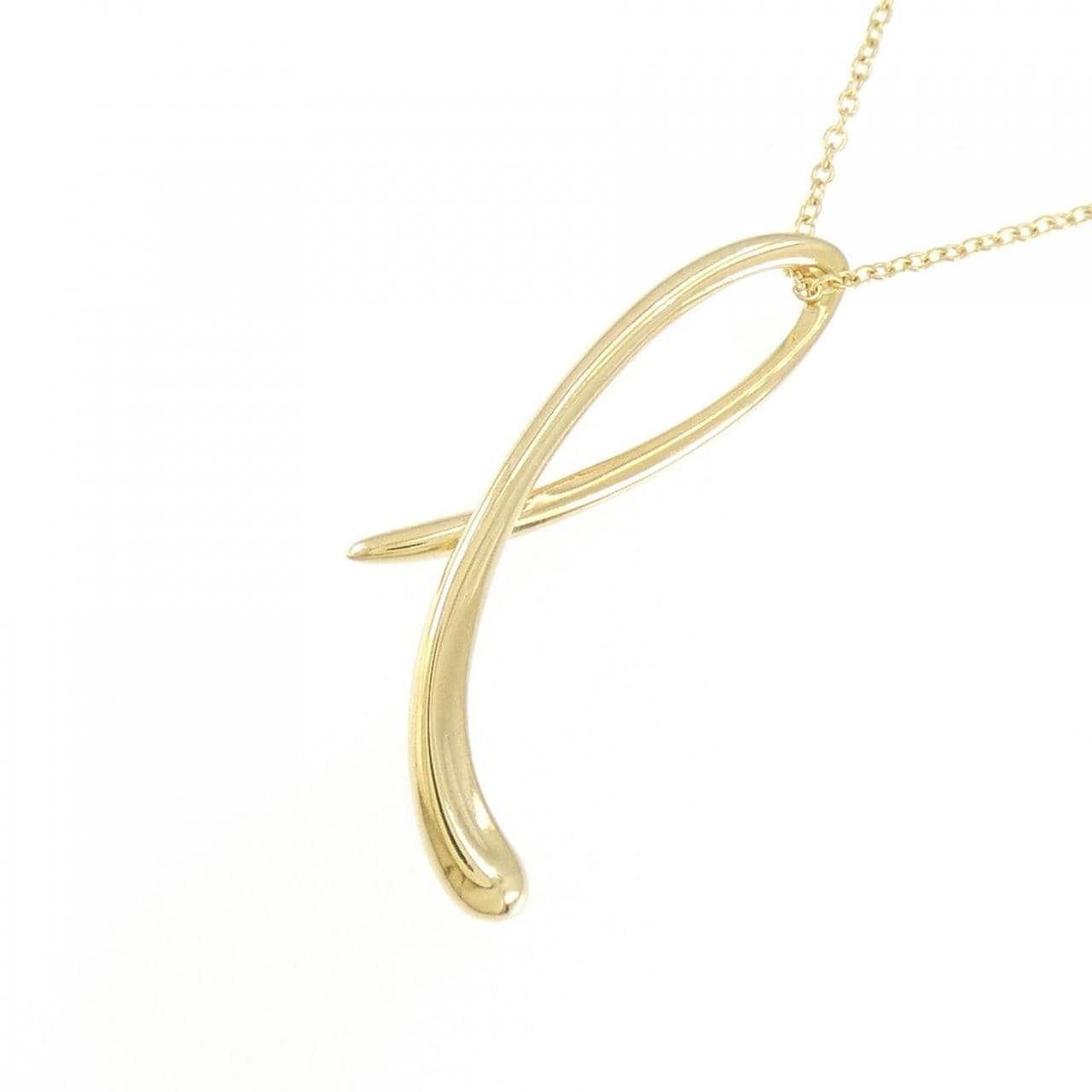 TIFFANY YG letter necklace