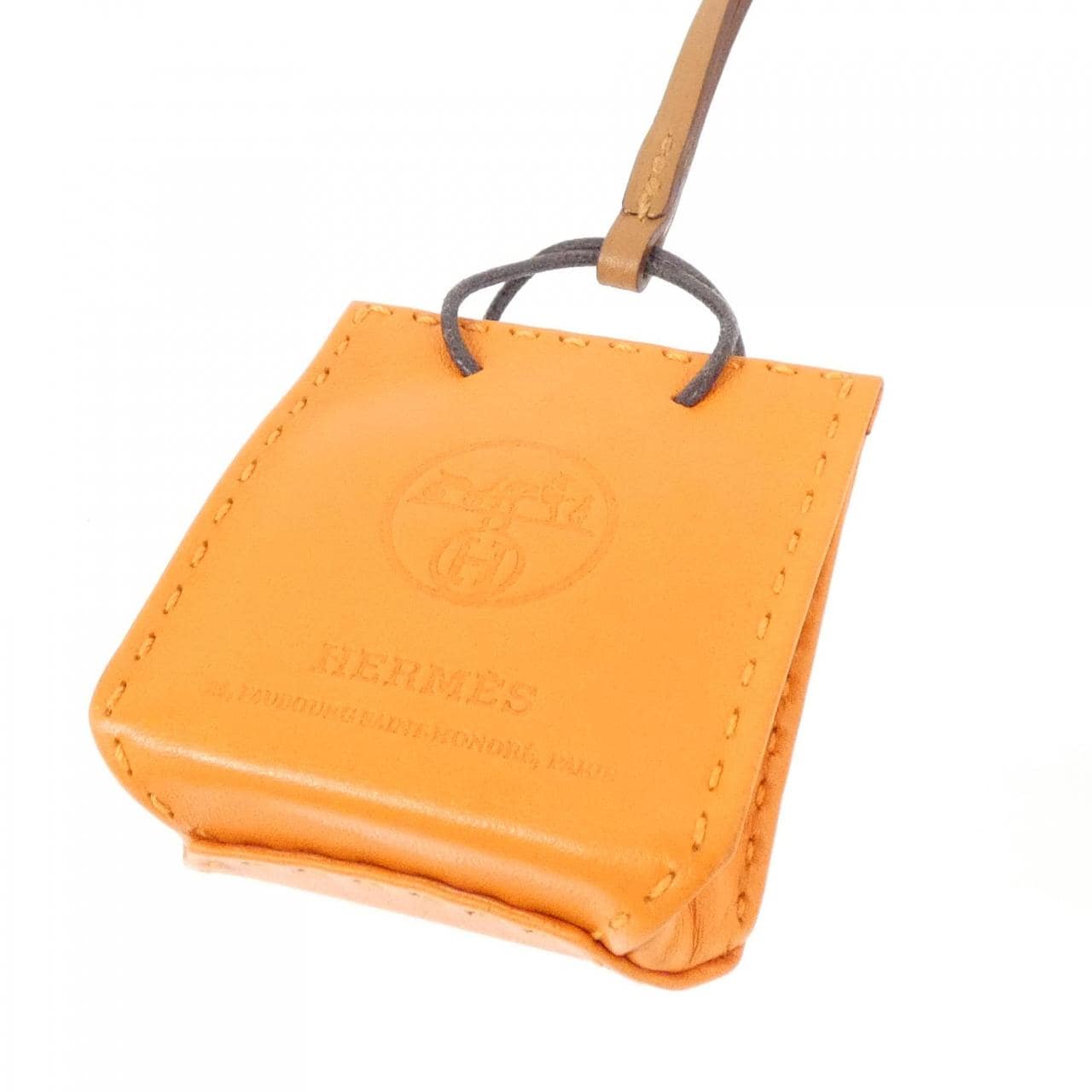 エルメス サック オランジュ バッグチャーム  079065CA